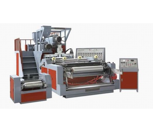 Video of stretch film machine