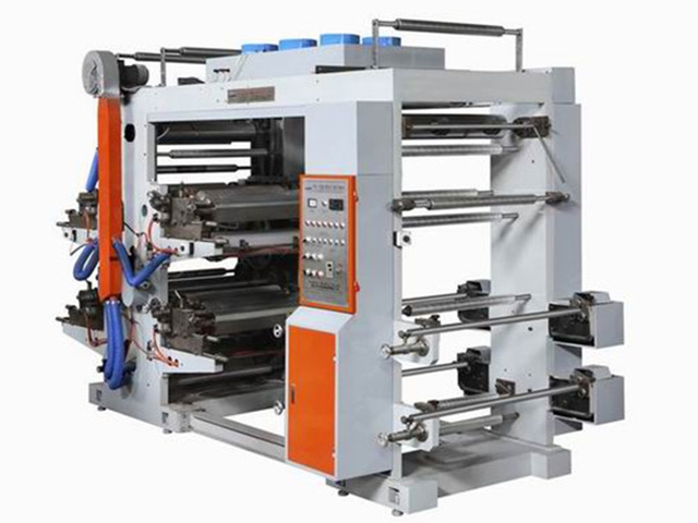 four colors flexographic printing machine